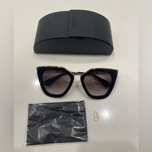 Prada 52mm Cat Eye Sunglasses